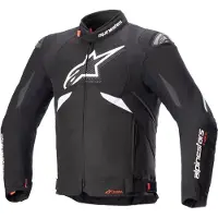 Alpinestars T-GP R V3, veste textile Drystar ,Noir/Blanc ,M