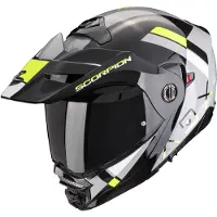 Scorpion ADX-2 Galane casque pliable, noir/gris/jaune, XS (54/55)