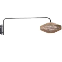Light & Living Applique murale - marron - Lyra - métal - E27 - 3126084 -