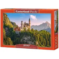 Castorland Puzzle 500 pièces Vue du château de Neuschwanstein, Allemagne 53544