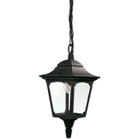 Elstead Lighting Suspension d'extérieur rétro E27 60 W Chapel Mini Elstead