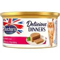 Butcher's Classic Delicious Dinners avec foie et mousse de bœuf 12 x 85 g