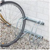 Bicycle Gear Floor Stand For Two Seater Bicycles Argenté