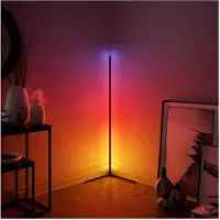 Northix Lampadaire LED RGB avec Télécommande