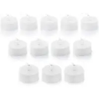 Capida Set de 12 bougies LED chauffe-plats.
