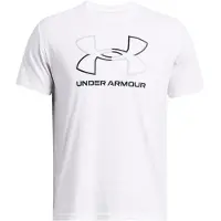 Under Armour T-Shirt fonctionnel 'Foundation' opal / noir / blanc