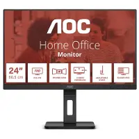 AOC E3 24E3QAF LED display 60,5 cm (23.8") 1920 x 1080 pixels Full HD LCD Noir