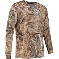 Stealth Gear T-shirt à manches longues imprimé camouflage, taille XL