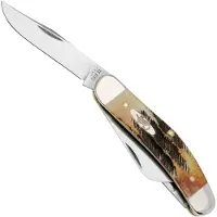 Case Knives Case Sowbelly 65313 Case 6.5 BoneStag TB6.5339 SS couteau de poche, Tony Bose design