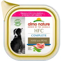 Almo Nature HFC Complete jambon avec petits pois pâtée pour chien (85 g)