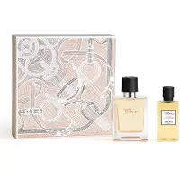Hermès Paris Vaporisateur Edt 50ml/Gel douche cheveux et corps 40 ml Coffret Hermes Terre D'Hermes