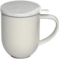 Loveramics Mug à thé avec infuseur et couvercle Pro Tea Beige, 300 ml