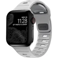 Nomad Bracelet Sport FKM pour Apple Watch | 38/40/41/42 mm - Lunar Gray