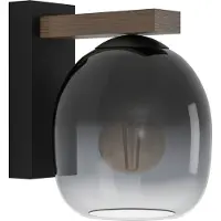 Eglo Applique 900826 FILAGO E27 40 W noir/brun/verre cuivré
