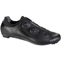 Ges Chaussures de vélo de route Pulse Noir UE 46 Hommes Noir UE 46