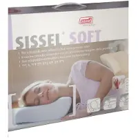 Sissel Soft Oreiller + Taie en velours Ivoire Medium 1 pc(s) Oreiller