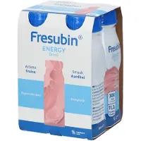 Fresubin Energy Drink Fraise 4x200 ml Solution(S) Buvable(S)
