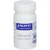 Pure Encapsulations Vitamine D3 400 UI 60 pc(s) Capsule(S)