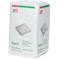 Lohmann & Rauscher Gazin Compresse de Gaze 10 x 10cm 18507 100 pc(s) Compresses