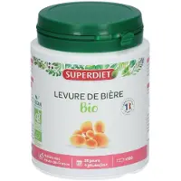 SuperDiet Levure De Bière Bio 100 pc(s) Capsule(S)