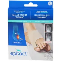 Epitact Orthèse Corrective Rigide de Nuit Hallux Valgus « Oignon » Large 1 pc(s) Bandage(S)
