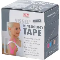 Sissel Kinesiology Tape Noir 5 cm x 5 m 1 pc(s) Bandage(S)
