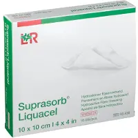 Lohmann & Rauscher Suprasorb Liquacel 10 x 10cm 33436 10 pc(s) Tamponons(S)