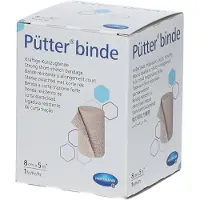 Hartmann Putterverband 8cm x 5m 931808 1 pc(s) Bandage(S)