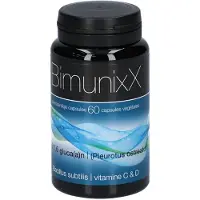 IxX Pharma BIMUNIXX | Beta-glucane, vitamine C, D3 & probiotiques | Défenses naturelles 60 pc(s) Capsule(S)