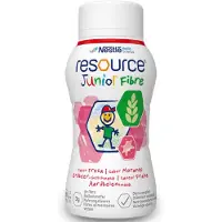 Resource Junior Fibre Fraise 4x200 ml Solution(S) Buvable(S)