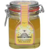 REVOGAN Miel d’Acacia | Miel liquide naturel | Arôme doux & floral 1 kg Sirop