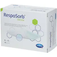 Hartmann Resposorb Silicone 8x8cm 10 pc(s) Compresses