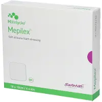 Mesoft Mepilex 10 cm x 10 cm 5 pc(s) Compresses