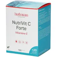 Nutrisan Nutrivit C Forte 100 + 20 Capsules GRATUITES 100+20 pc(s) Capsule(S)