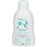 Tinge for Babies Huile de Bain | Nettoyante & Hydratante | Renforce la Barrière Cutanée | Peau Sensible de Bébé 200 ml Huile De Bain
