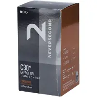 Neversecond C30+ Energy Gels Box Espresso 60ml 12 Units Argenté