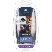 Lensfactory Sticktite Prescription Lens 32 Mm Clair +1.25