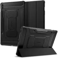 Spigen Coque tablette Rugged Armor Pro pour Samsung Galaxy Tab S9 FE Plus - Noir