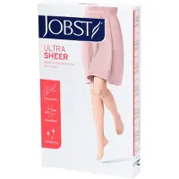 Jobst Ultrasheer Bas Genou Classe 2 AD Petit Softfit Noir Medium 1 pc(s) Chaussettes