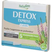 Herbalgem Pranarom - Détox express - Monodoses -- 7 x 10 ml