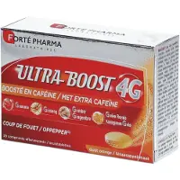 Forte pharma Vitalité 4G Ultra Boost + Caféine 20 pc(s) Comprimé(S) À Sucer