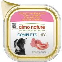 Almo Nature HFC Complete veau avec poulet et jambon pâtée pour chien (150 g)