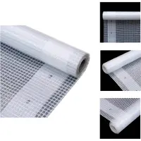 vidaXL Bâche de couverture Leno Blanc 2 x 2 m 260 g/m² - Bâches
