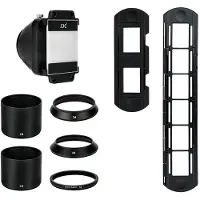JJC FDA K1 Film Digitizing Adapter Set, Appareil photo numérique : accessoires, Noir