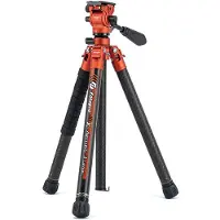 Fotopro X aircross 3 Lite Video Carbon Oranje (Carbone), Trépied, Orange