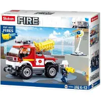Sluban Pompiers de Sluban M38-B0965 Tout-terrain avec canon à eau