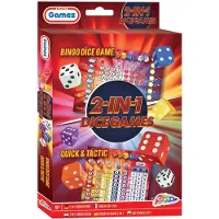 Grafix Dice Games 2in1 (Bingo -Dice et Tactique)