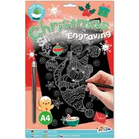 Creative Craft Group Gravure artisanale de Noël - avec stylo à gratter