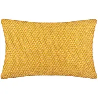 Atmosphera Coussin Otto coton moutarde (50 x 30 cm) (30 x 50 cm)