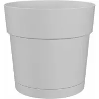 You do it POT A FLEURS ET PLANTES ROND CAPRI LARGE - PLASTIQUE - RÉSERVOIR D'EAU - DIAMETRE 50 CM - BLANC -